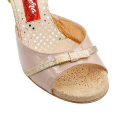 A1CL Vernice Beige Absatz 9 cm